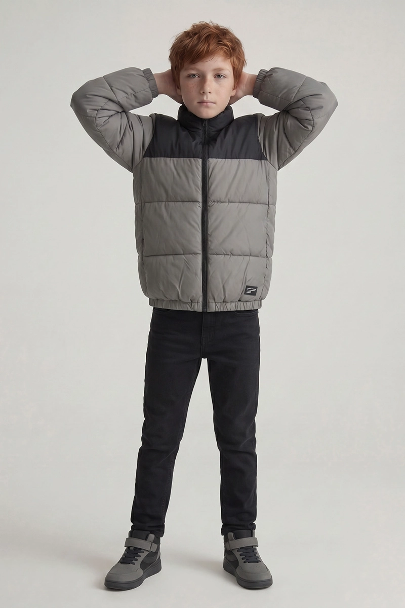 PARKA NEGRO NIÑO 8165 COLLOKY - 3