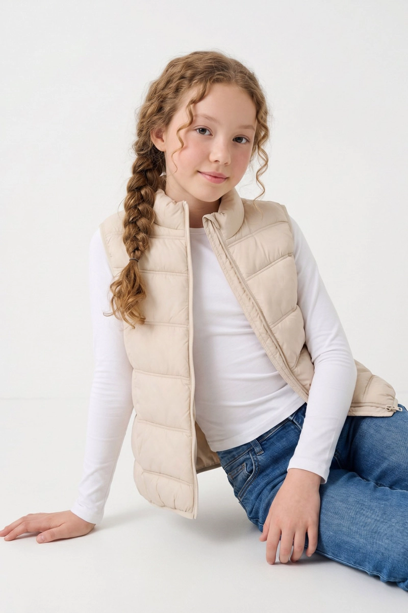 PARKA BEIGE NIÑA 8279 COLLOKY - 2
