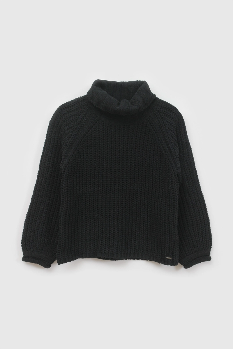 SWEATER NEGRO NIÑA 7739 COLLOKY - 1