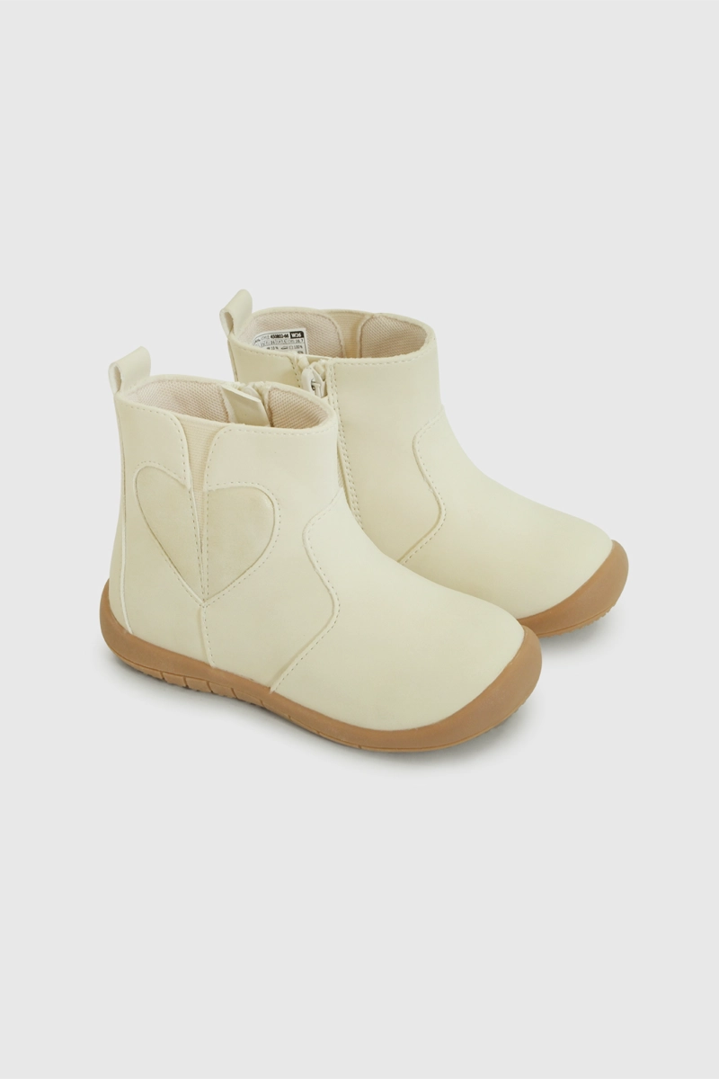 BOTIN BEIGE NIÑA 8047 COLLOKY - 1