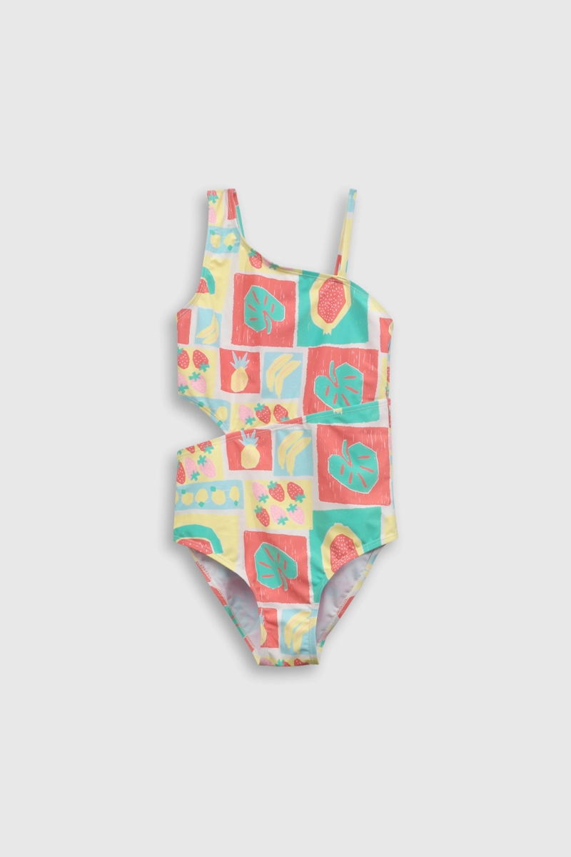 TRAJE DE BAÑO NIÑA  AMARILLO COLLOKY - 1