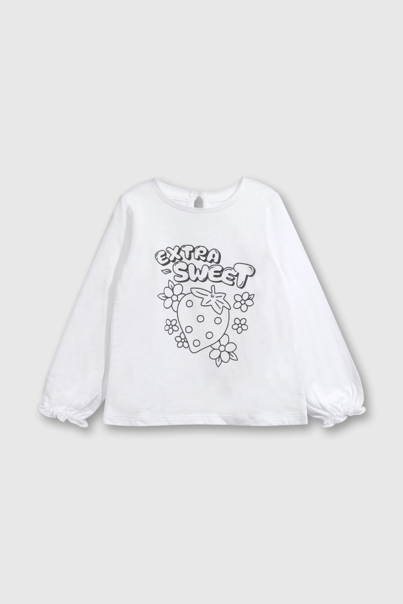 KIT DE POLERA BLANCA PARA PINTAR NIÑA - 2