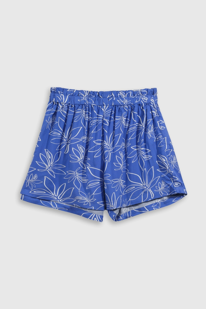 SHORT NIÑA  AZUL COLLOKY - 1