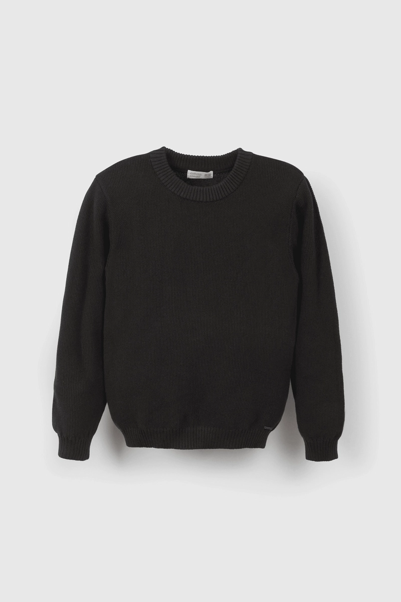 SWEATER NIÑO 55788 NEGRO COLLOKY - 1