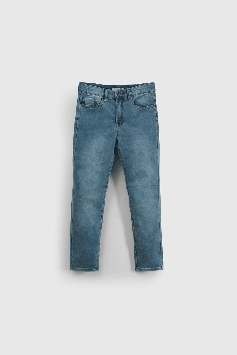 JEANS COLLOKY ELASTICADOS AZUL TALLA 3A AL 12A - 1
