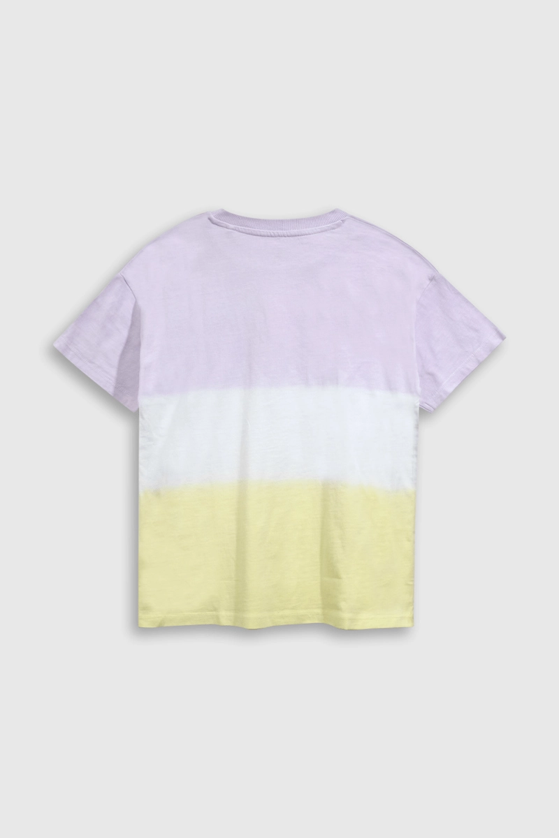 POLERA DE ALGODON DEGRADE MORADA SUAVE - 2