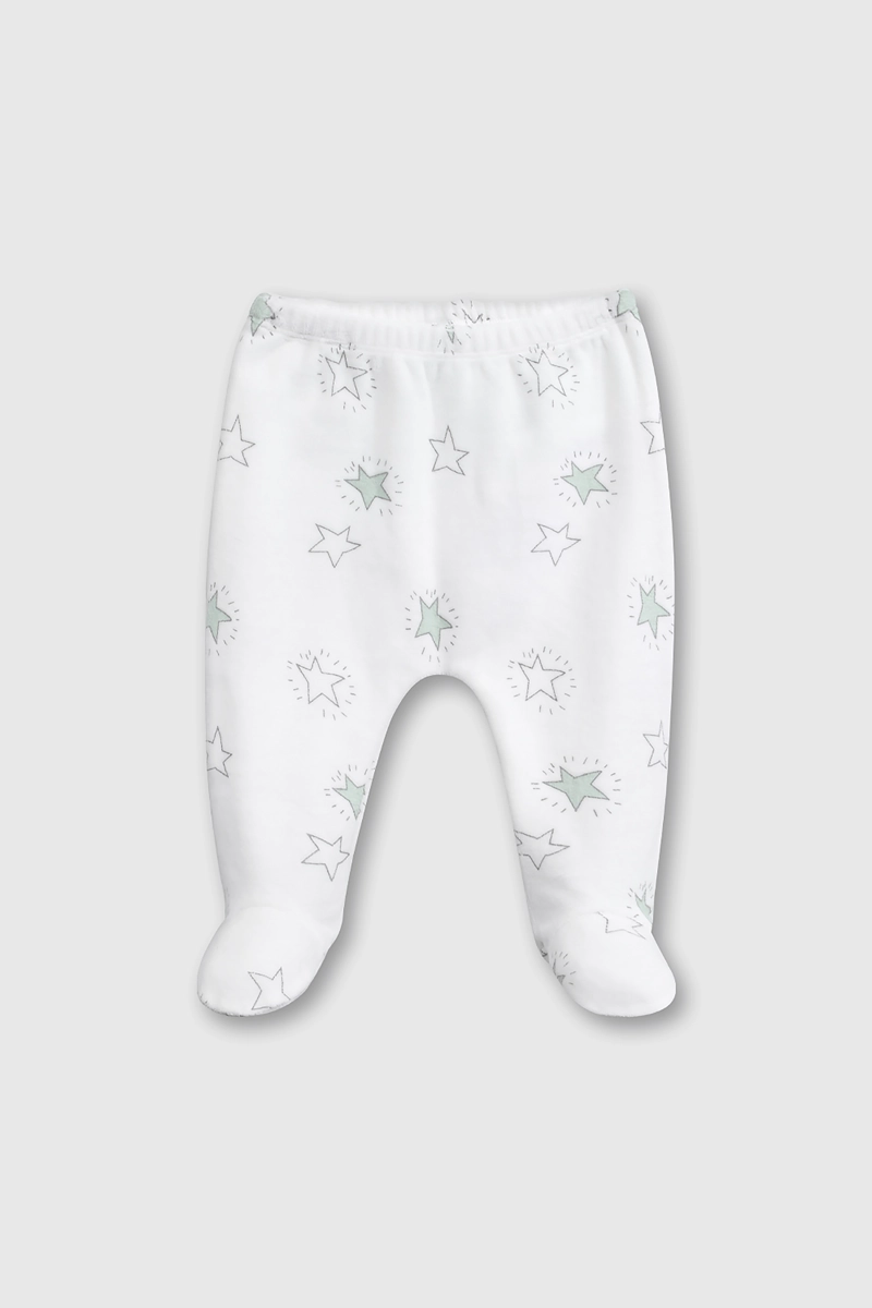 CONJUNTO DE PLUSH POLAR BLANCO PARA BEBE RECIEN NACIDO - 3