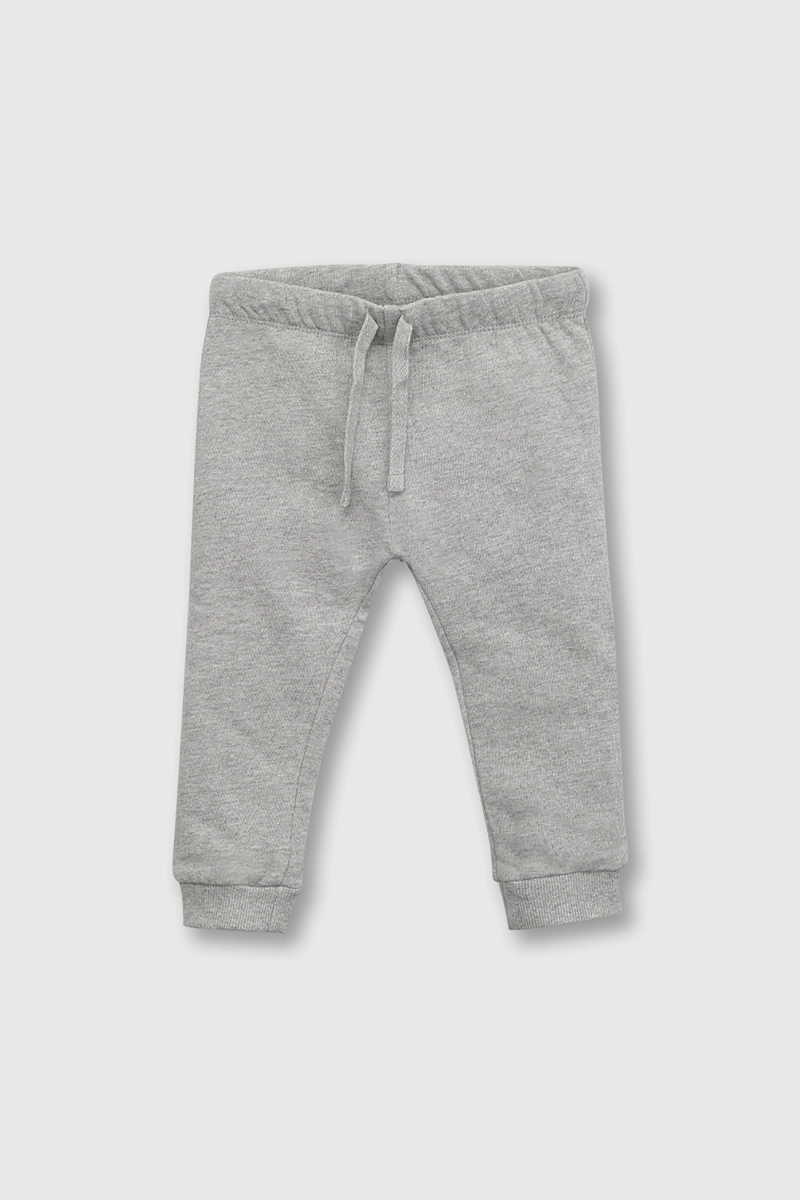 CONJUNTO BODY PARA BEBE GRIS CON ESTAMPA DE CAMIONES - 4