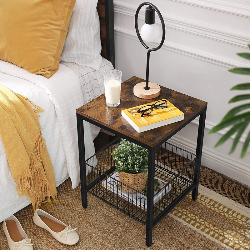 MESA POTTERY APOYO CON CANASTA LET35BX - 1