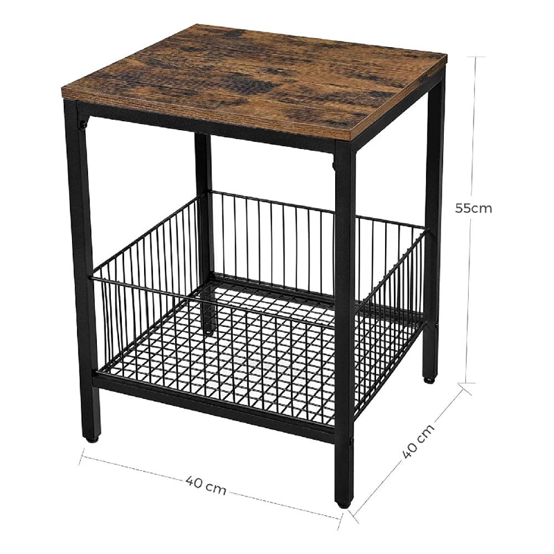 MESA POTTERY APOYO CON CANASTA LET35BX - 3