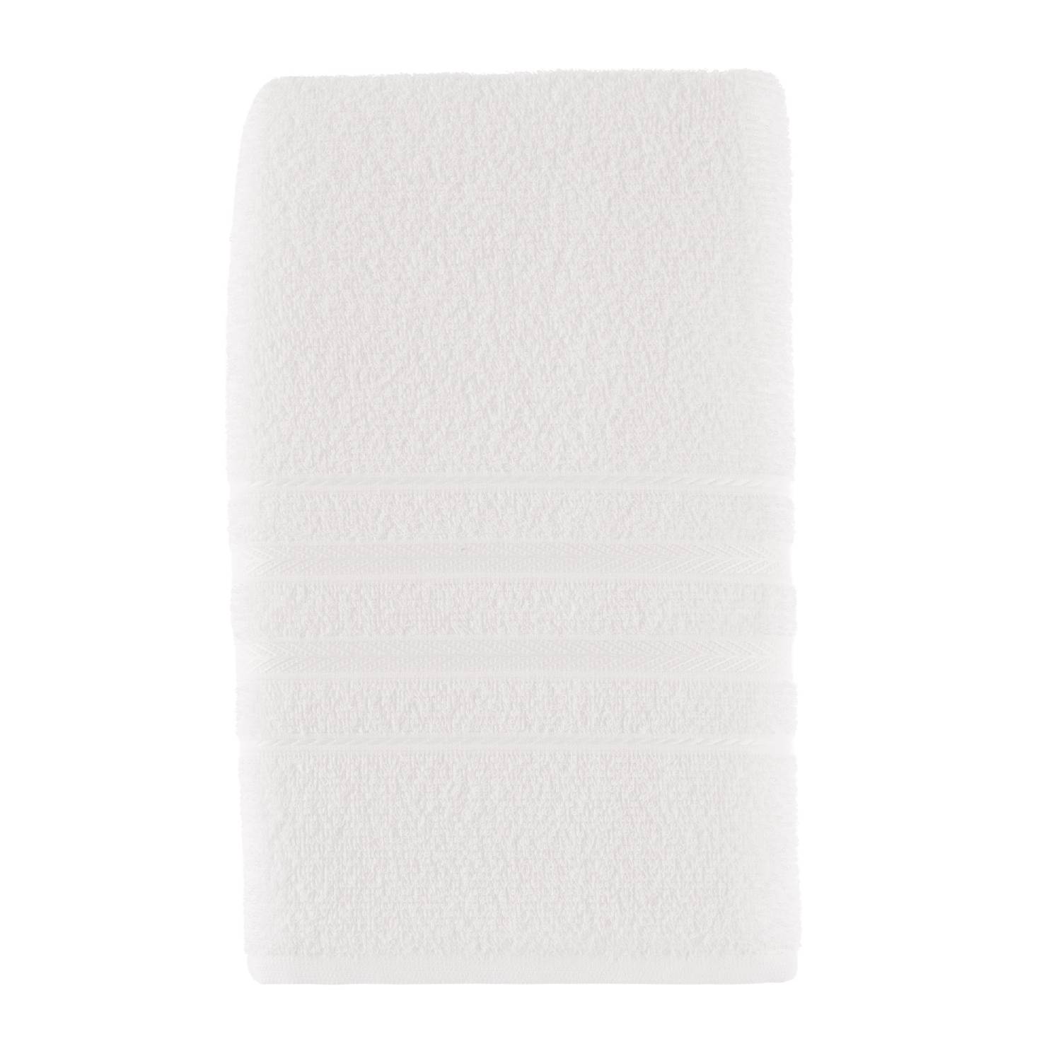 TOALLA ROSTRO TEKA ESCALA 40X65 - BLANCO - 280GR - 1