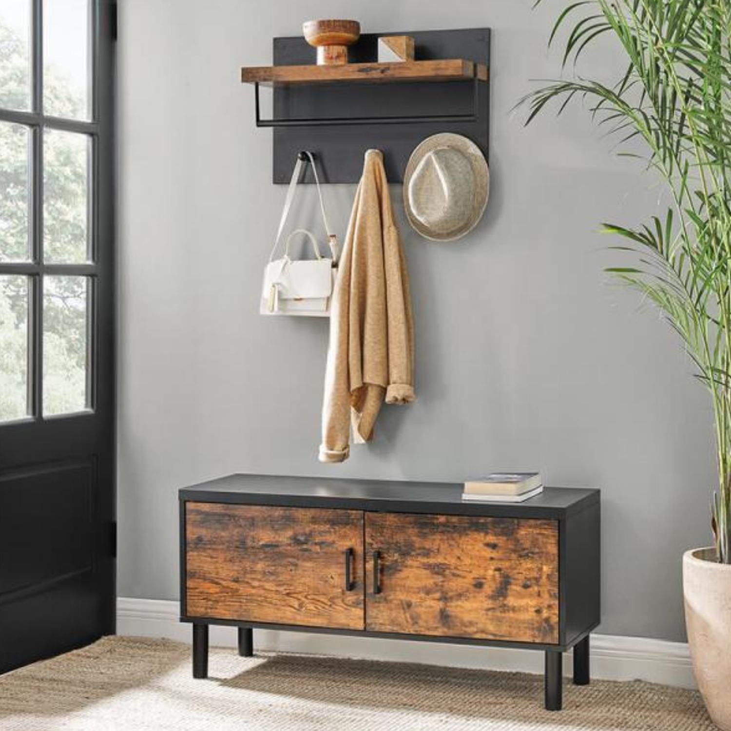 GABINETE POTTERY CON ESTANTES INTERIOR ARY51 - 1