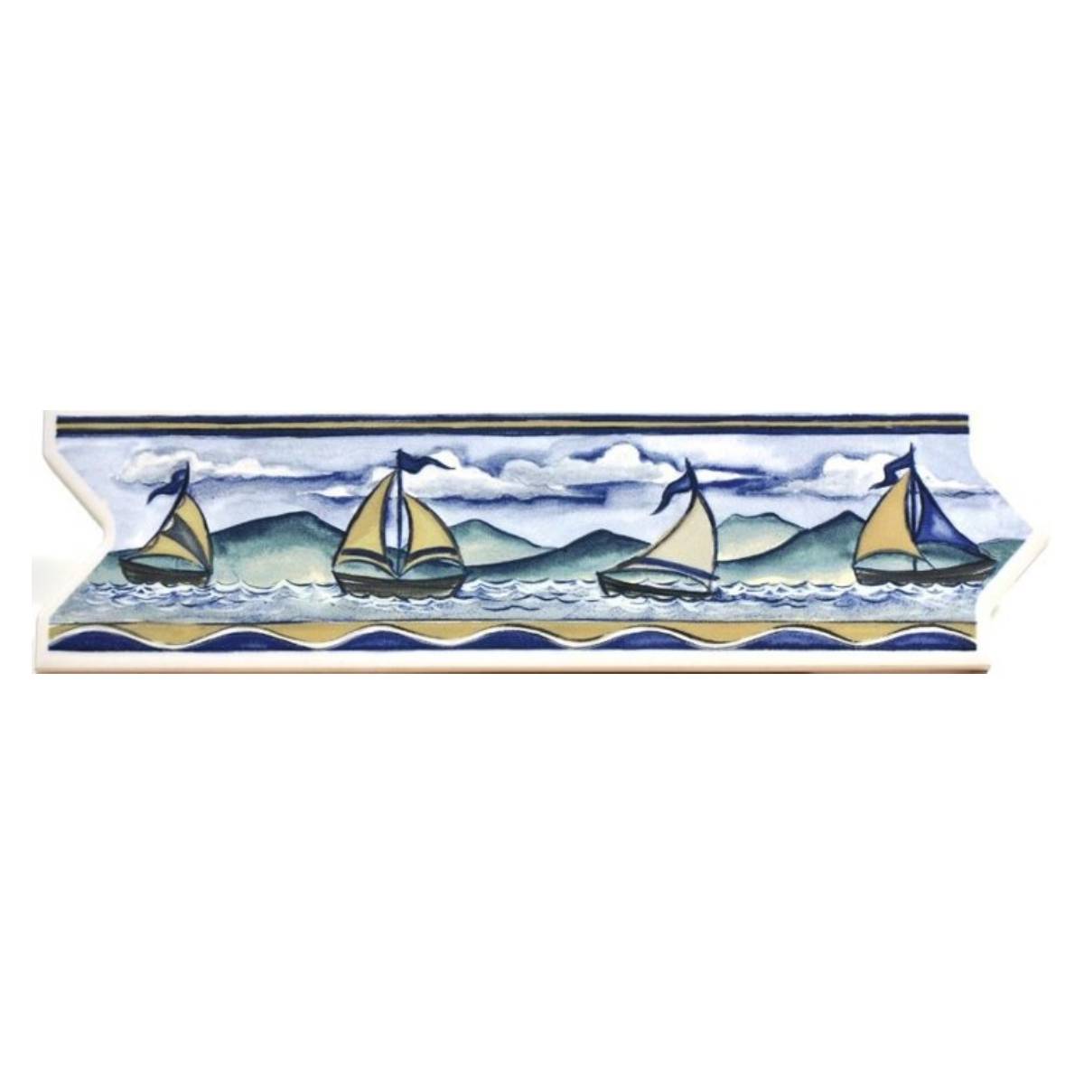 PACK 3 UNIDADES LISTEL MARINA BLUE 8,5X33CM - 1