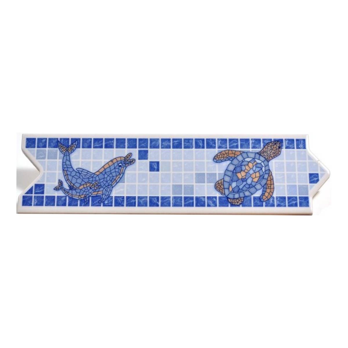 PACK 3 UNIDADES LISTEL PISCINA VITREAUX 8,5X33CM - 1
