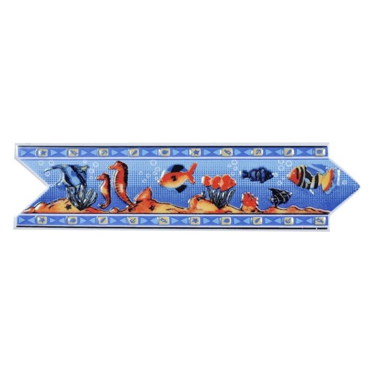 PACK 4 UNIDADES LISTEL ACUARIO 8X25CM - 1