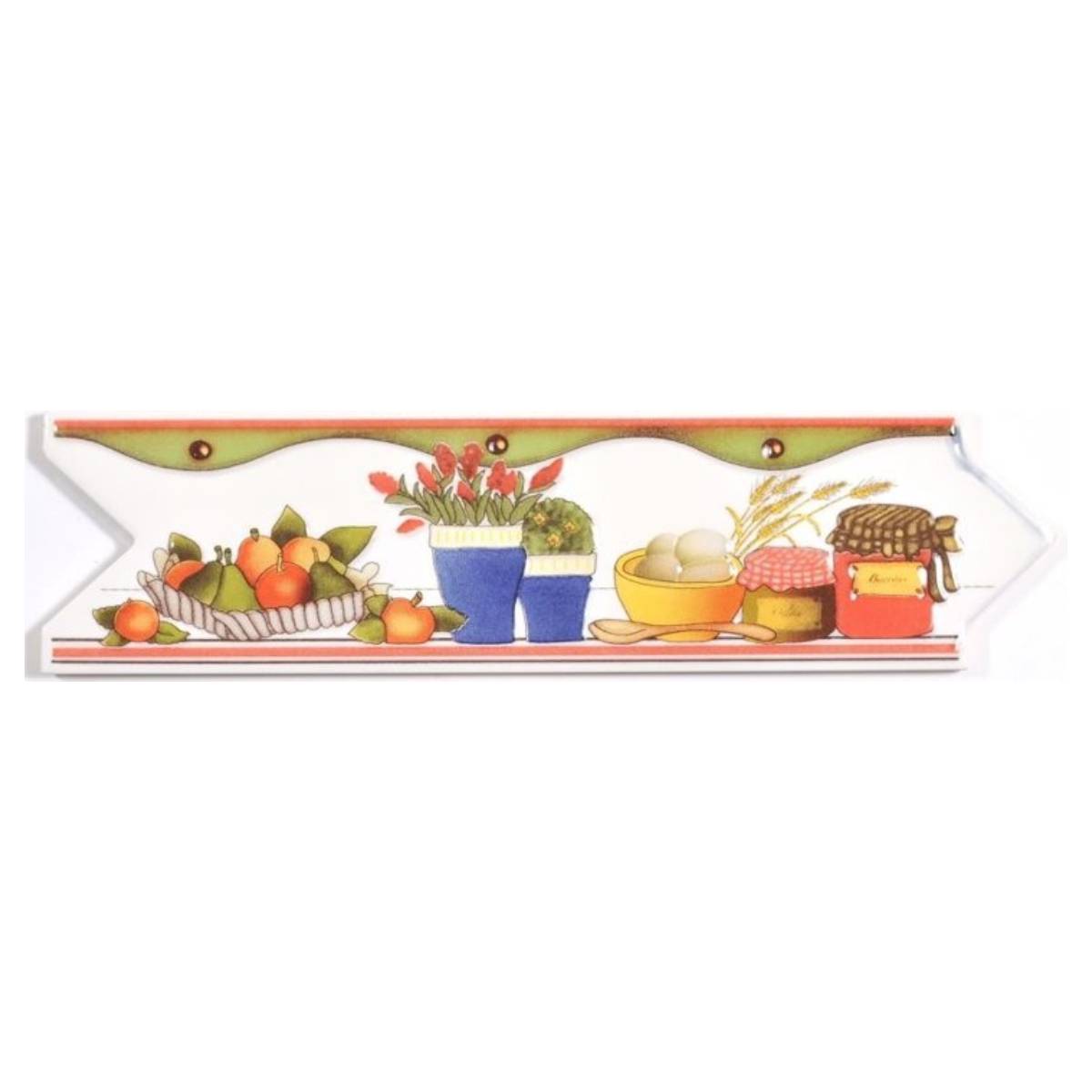 PACK 4 UNIDADES LISTEL COCINA ALLEGRA 8X25CM - 1
