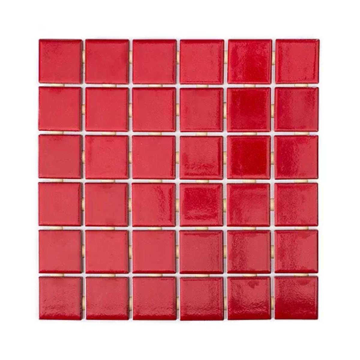 MOSAICO GRDE ROJO 30X30CM - 1