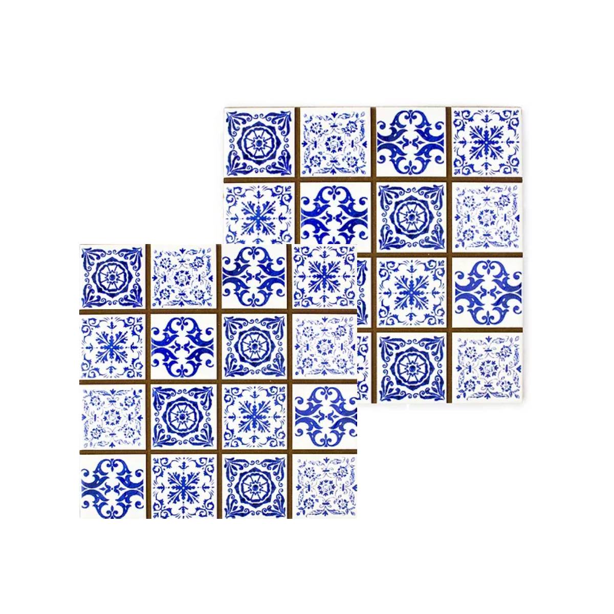 SET 2 MOSAICOS PROVENZAL 21X21 CM - 1