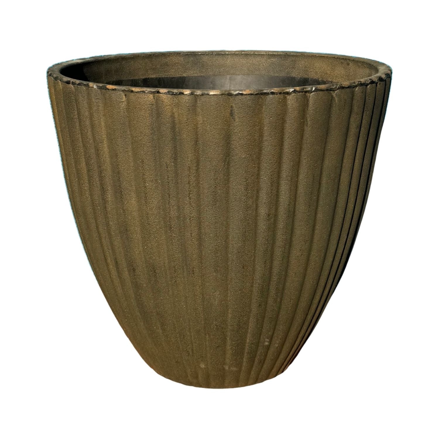 MACETERO GRANDE VERTICA 36 BRONCE - 1
