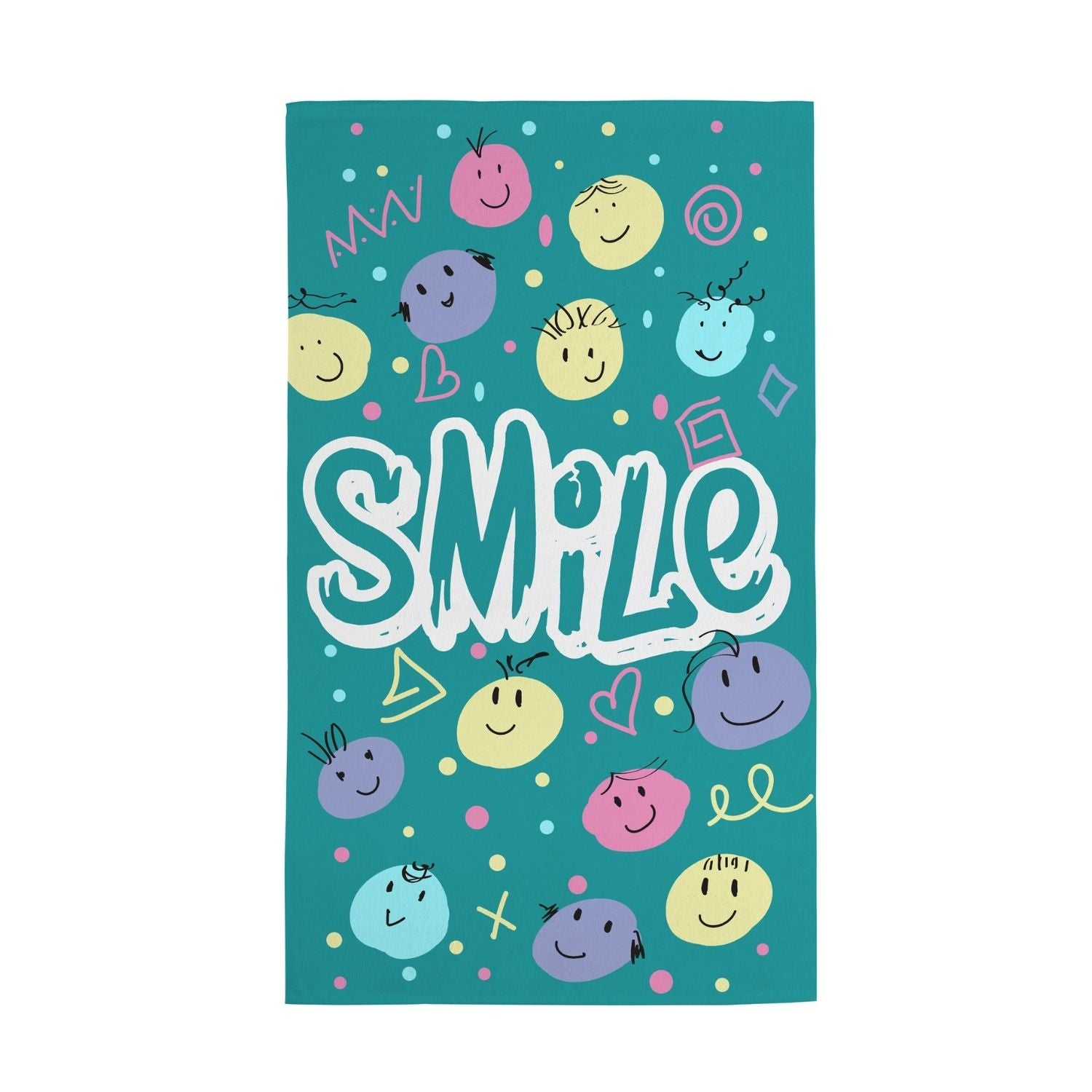 TOALLA DE BAÑO CANDY SMILE - 65 X 115CM - 300 G/M² - ALGODÓN - TEKA - 1