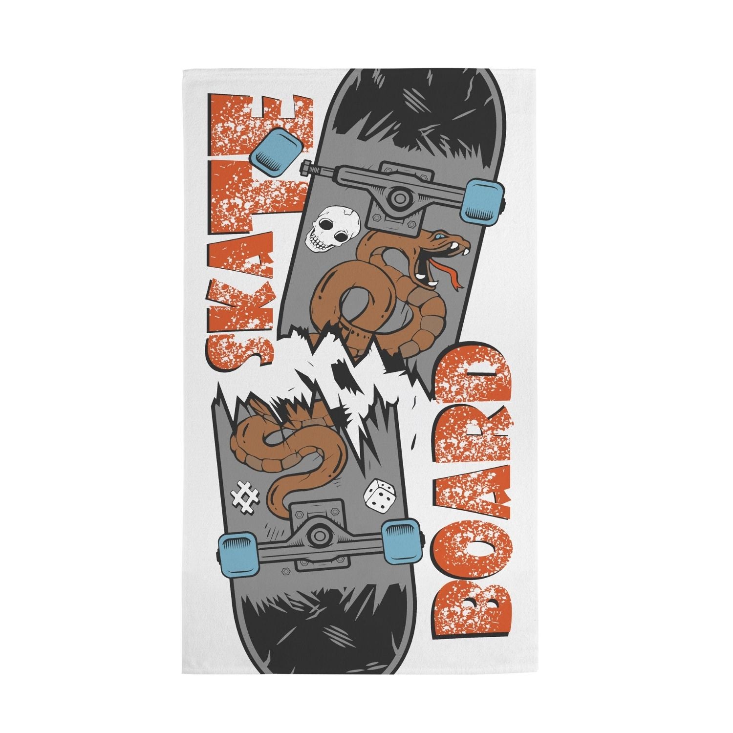TOALLA DE BAÑO CANDY SKATE - 65 X 115CM - 300 G/M² - ALGODÓN - TEKA - 1