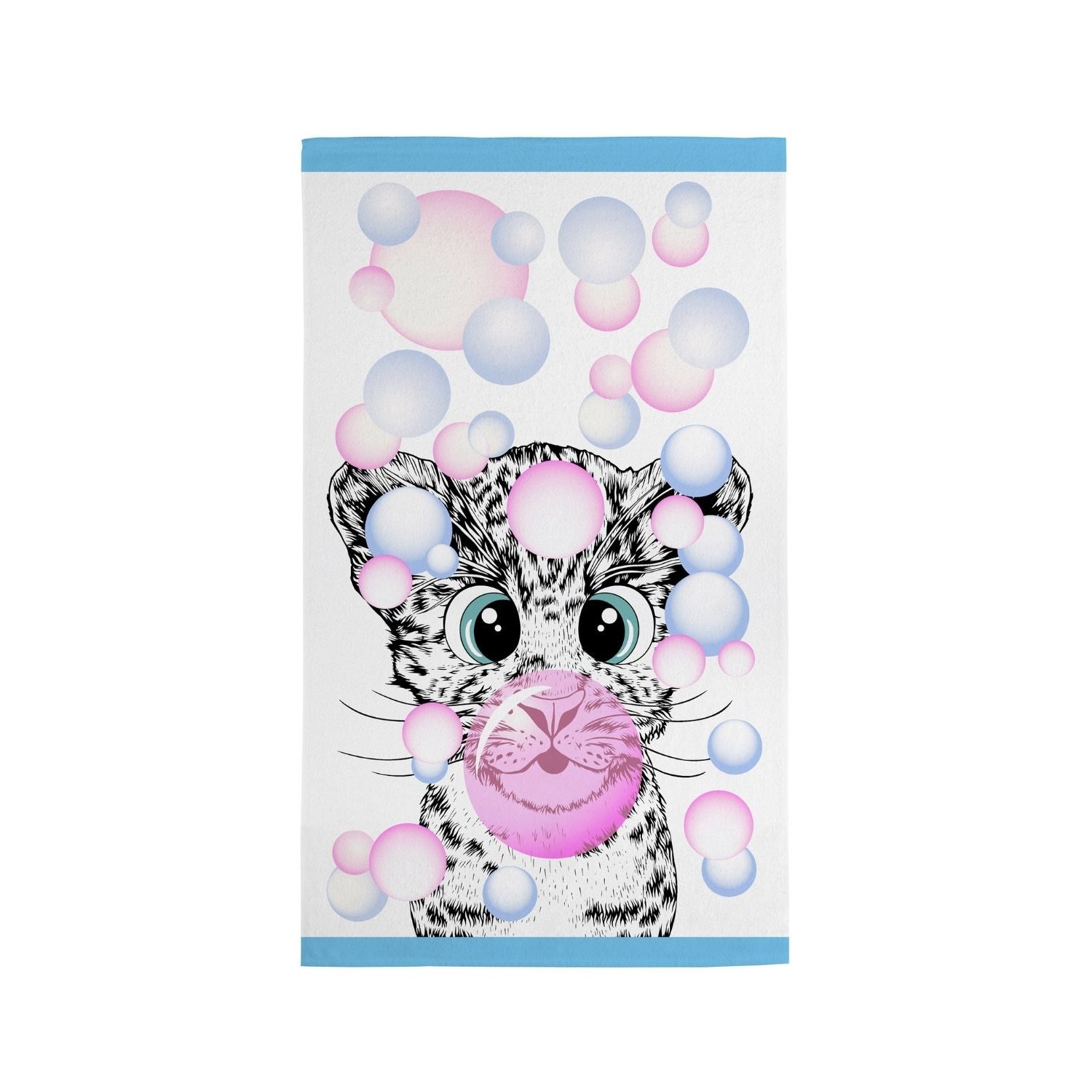 TOALLA DE BAÑO CANDY GATITO - 65 X 115CM - 300 G/M² - ALGODÓN - TEKA - 1