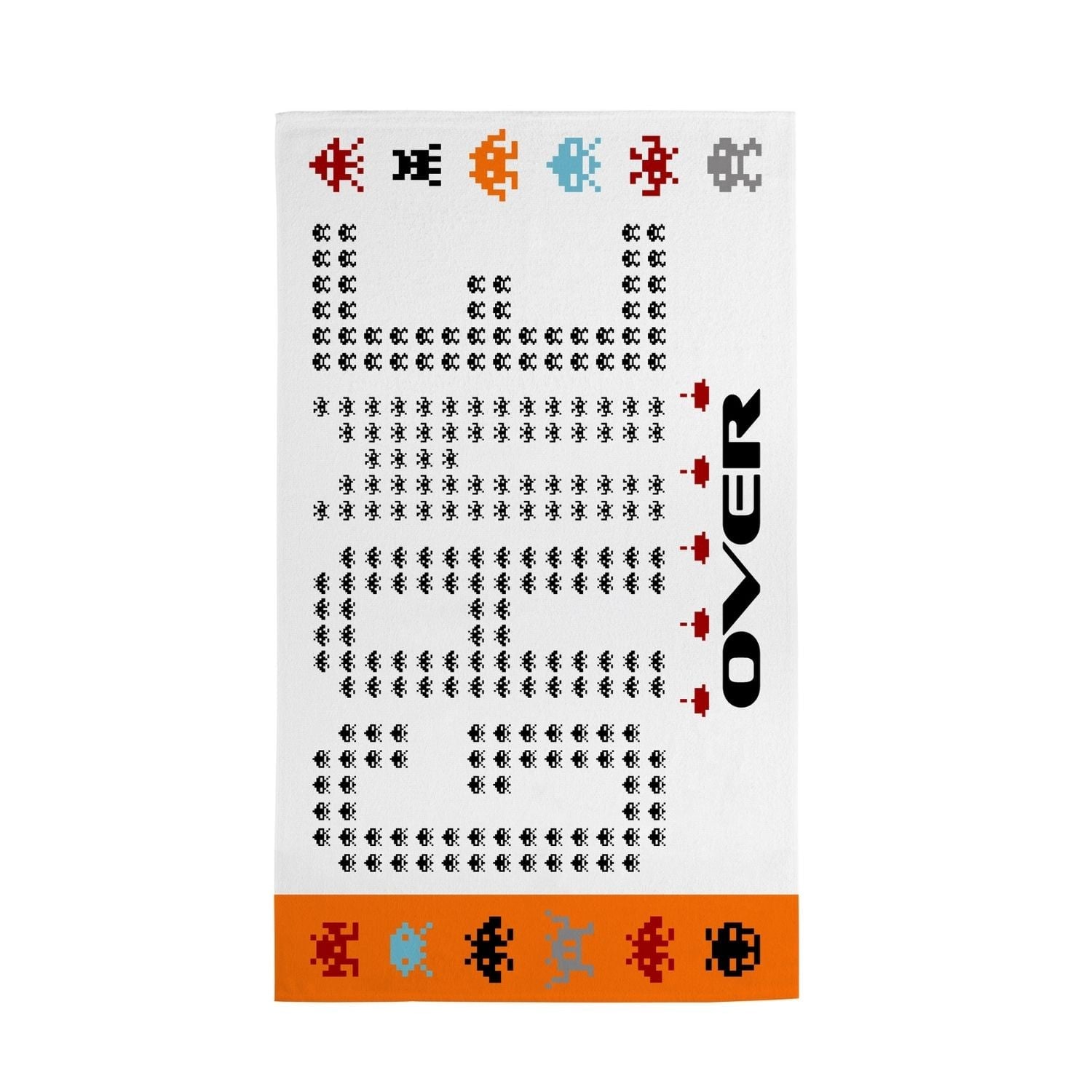TOALLA DE BAÑO CANDY GAMER - 65 X 115CM - 300 G/M² - ALGODÓN - TEKA - 1
