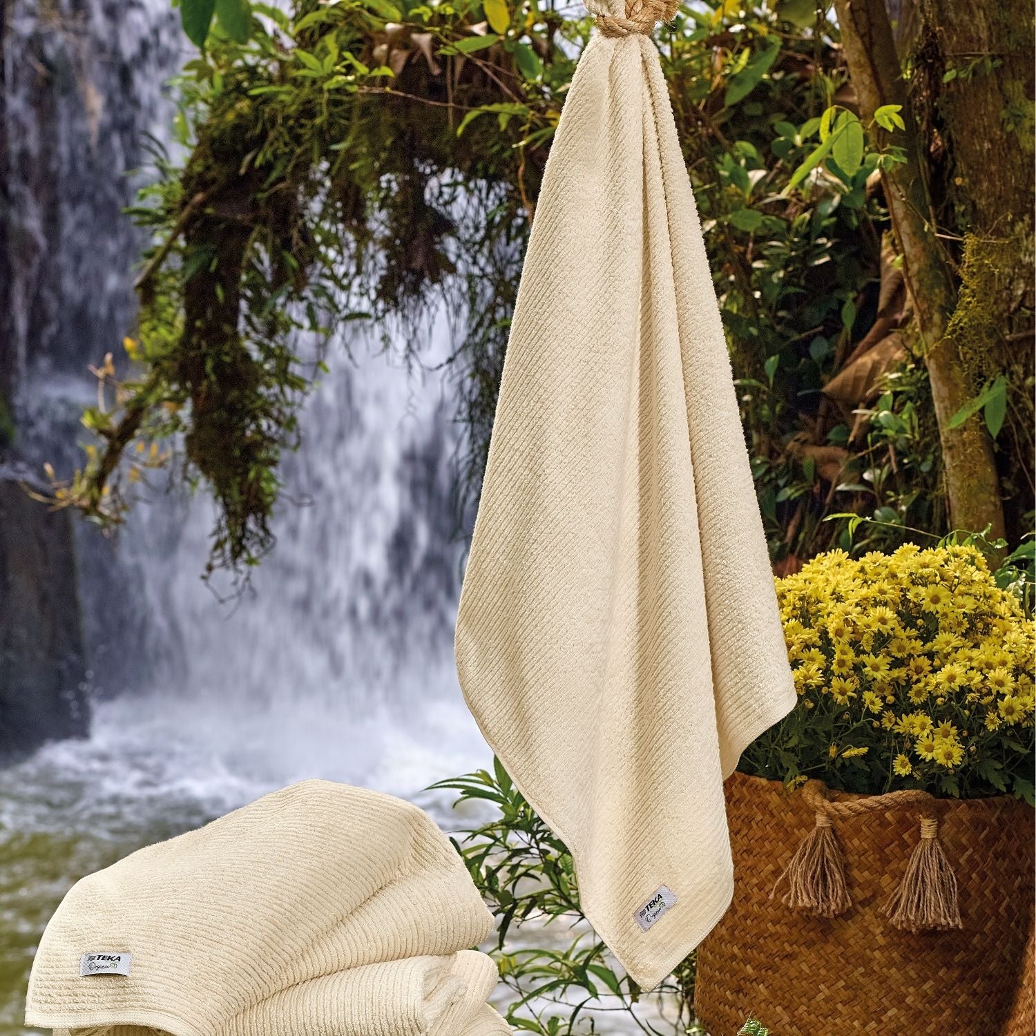TOALLA DE BAÑO 67X140 CM ORGANIC - 500 G/M² - 100% ALGODÓN - 2