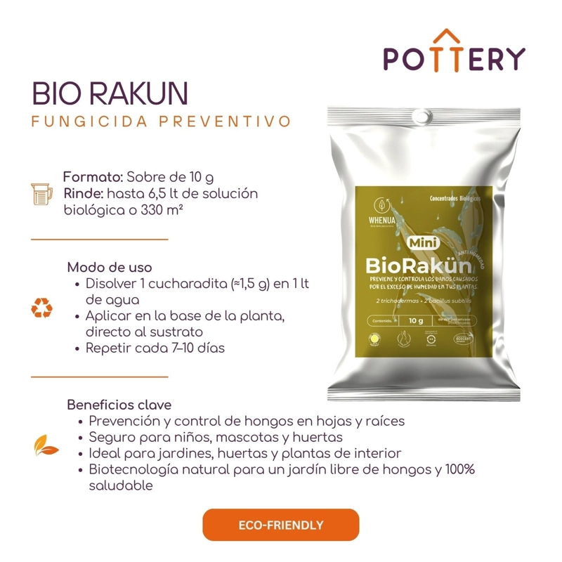 FUNGICIDA BIO RAKUN - 10GRS - 4