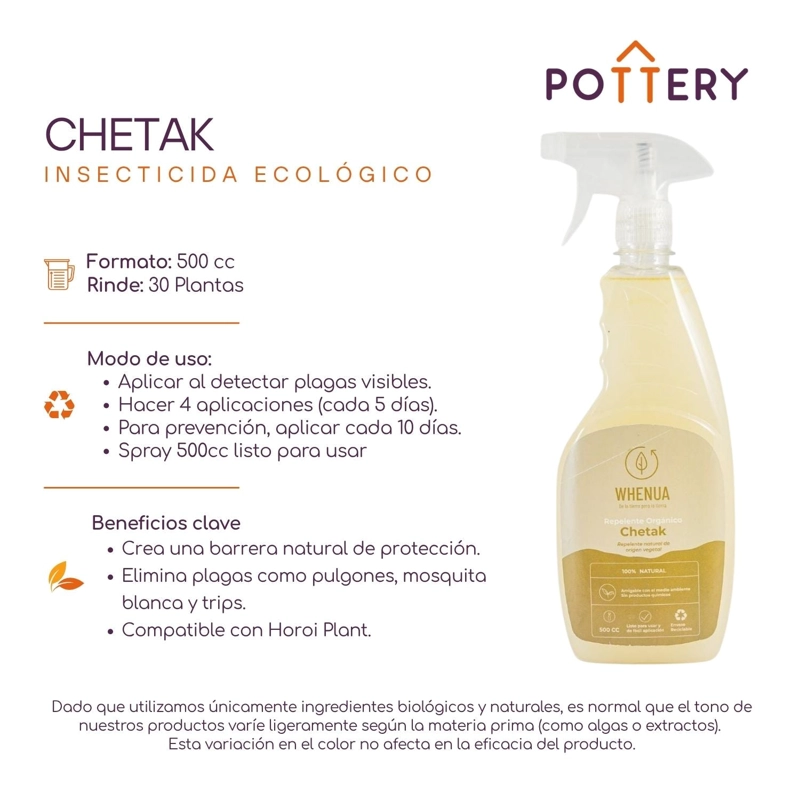 INSETICIDA ORGANICO CHETAK - 500CC - 3