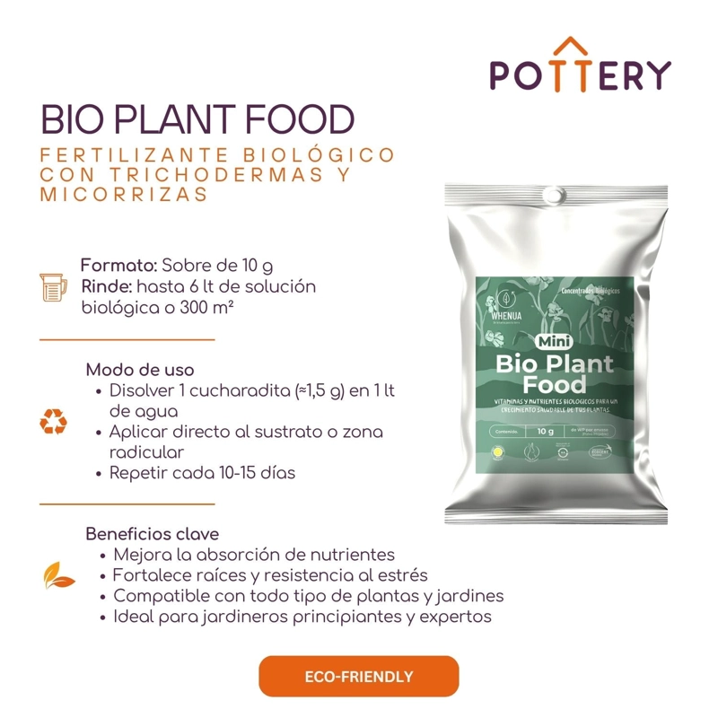 FERTILIZANTE BIO PLANT FOOD - 10GRS - 4