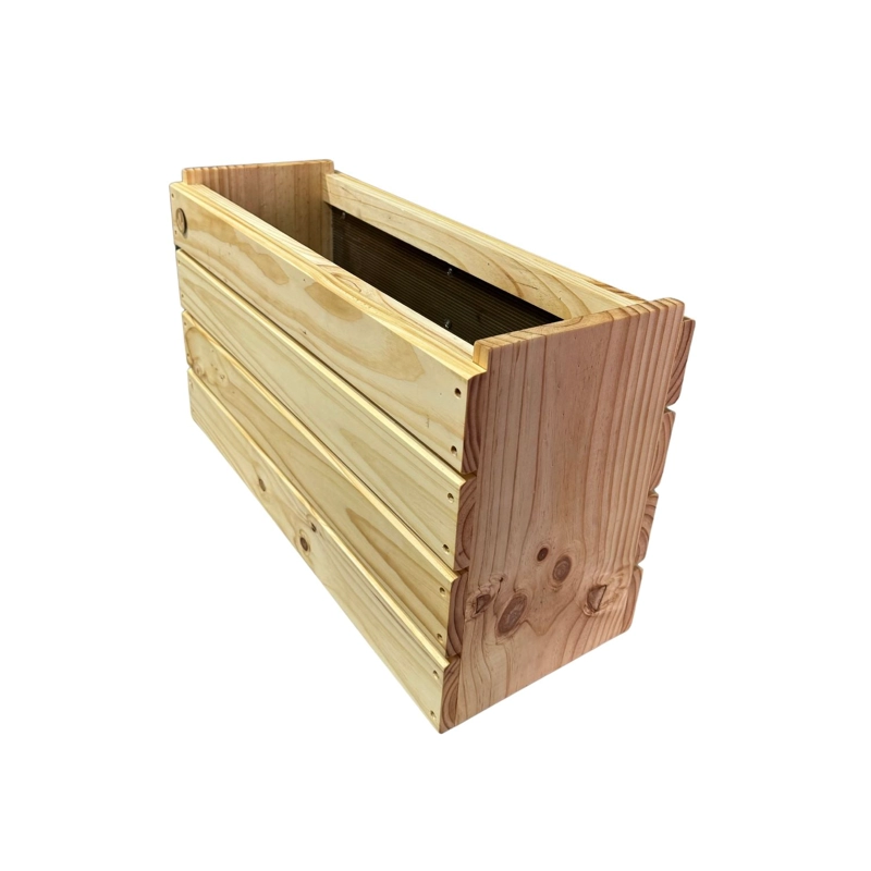 JARDINERA DE MADERA TIPO DECK - 2