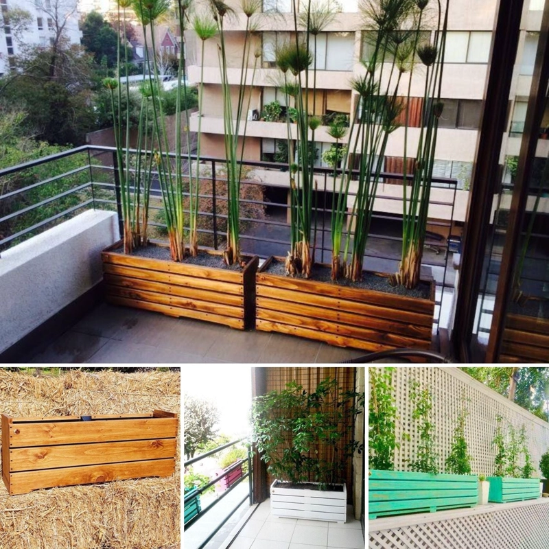 JARDINERA DE MADERA TIPO DECK - 4