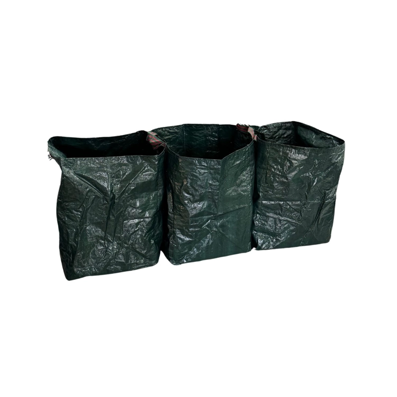 SET 3 BOLSAS DE RECICLAJE VERDE 157L - 3
