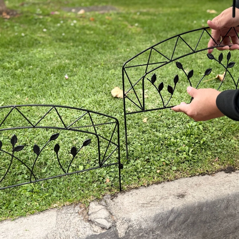 CERCO JARDIN METALICO TULIPAN - 3