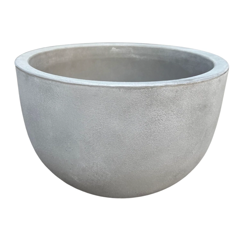 MACETA GRANDE CIRCOLARE 26 GRIS - 1