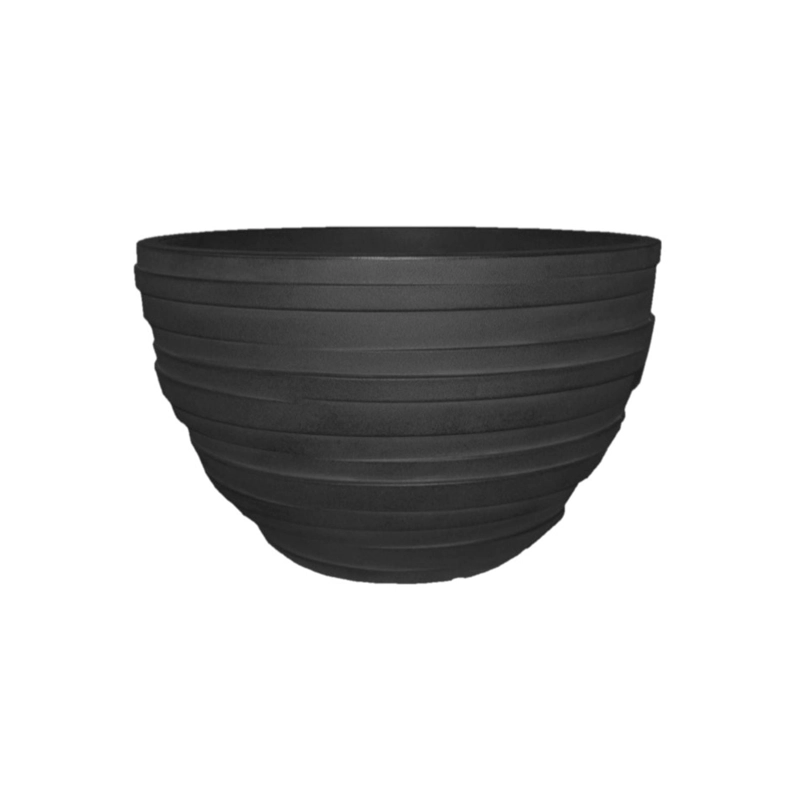 MACETERO BOWL ESCALONADO 60 NEGRO - 1