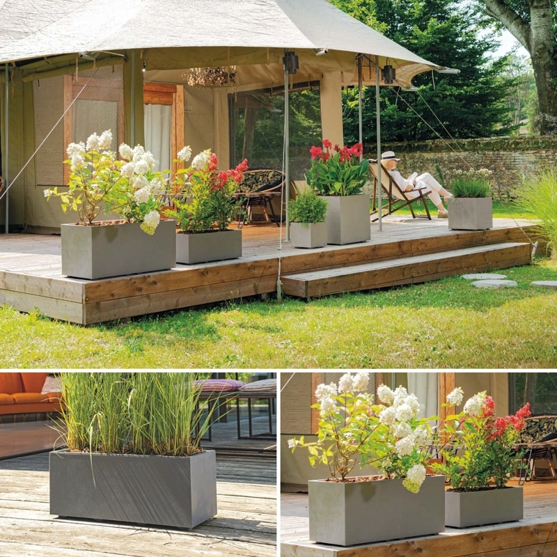 JARDINERA DEROMA 100X50CM ARENA - 3