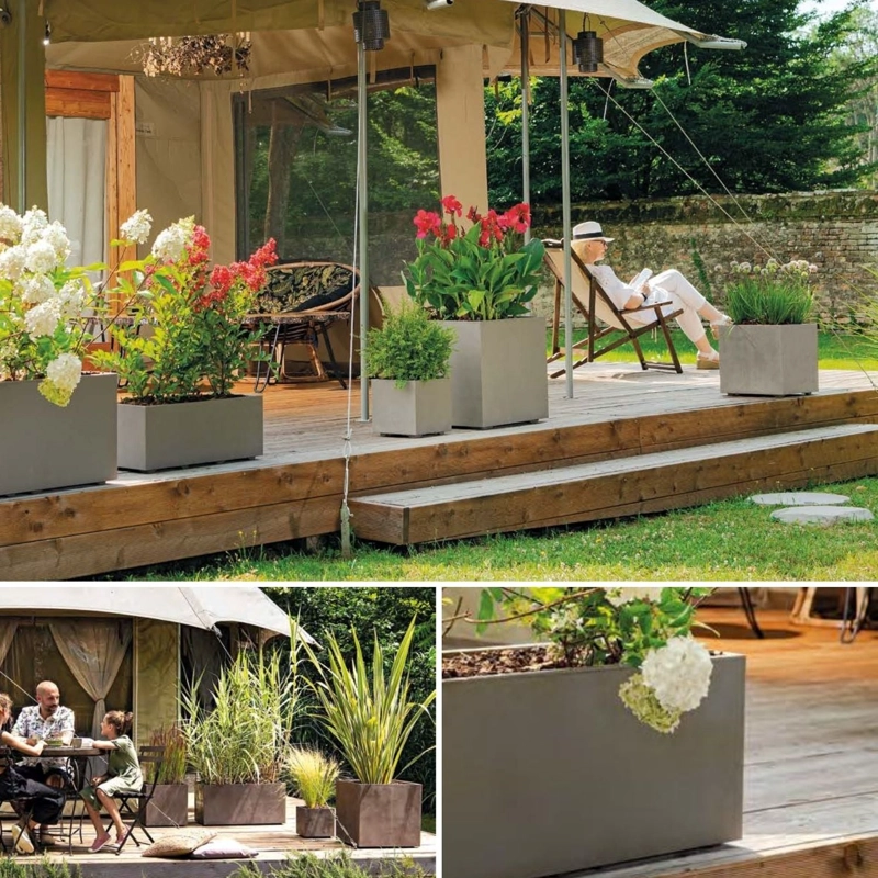JARDINERA DEROMA 60X25CM ARENA - 3