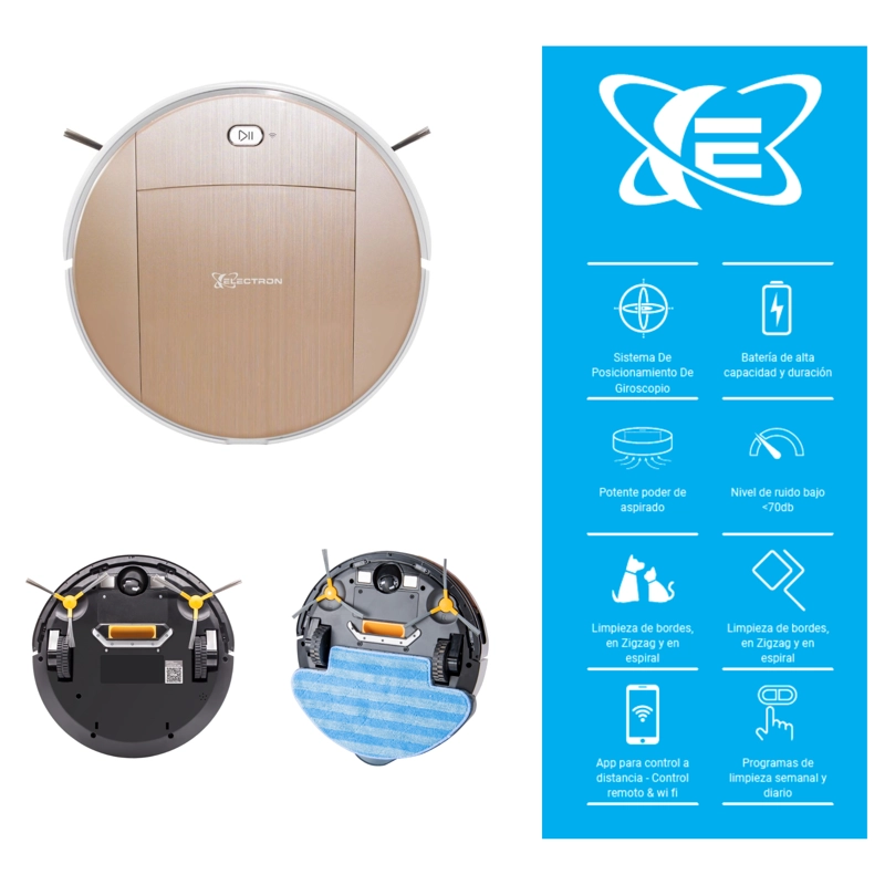 ASPIRADORA ROBOT ELECTRON BA10700 | DORADO - 7