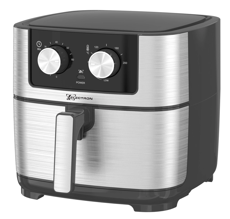 FREIDORA DE AIRE ELECTRON AIR FRYER 6.5 LTS BA-7650 INOX - 1