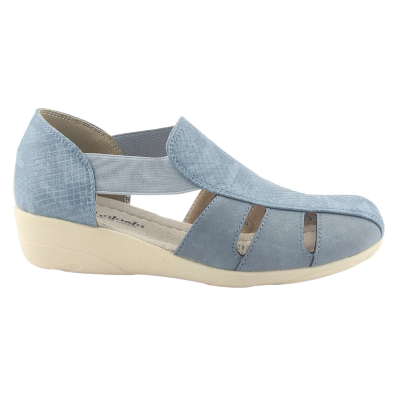 SANDALIAS MUJER CHALADA AZUL MIRA-1 COMFORT - 1