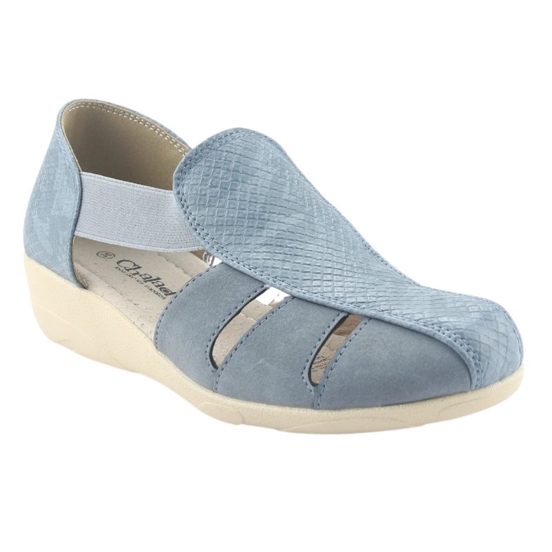 SANDALIAS MUJER CHALADA AZUL MIRA-1 COMFORT - 3