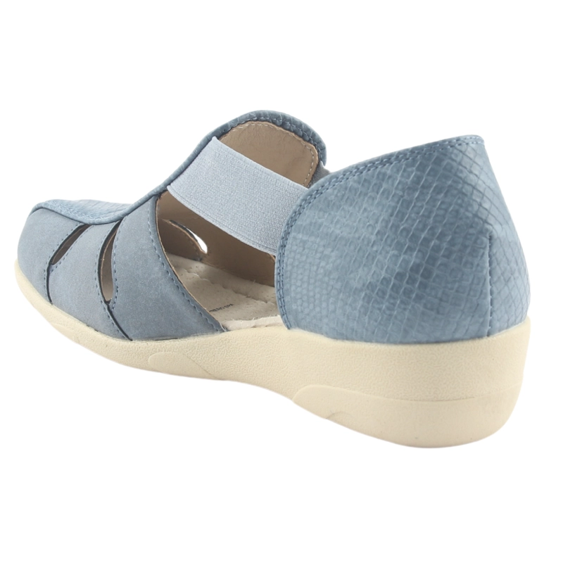 SANDALIAS MUJER CHALADA AZUL MIRA-1 COMFORT - 4