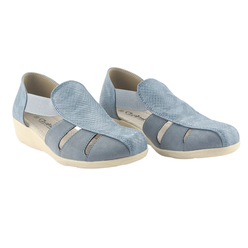 SANDALIAS MUJER CHALADA AZUL MIRA-1 COMFORT - 5