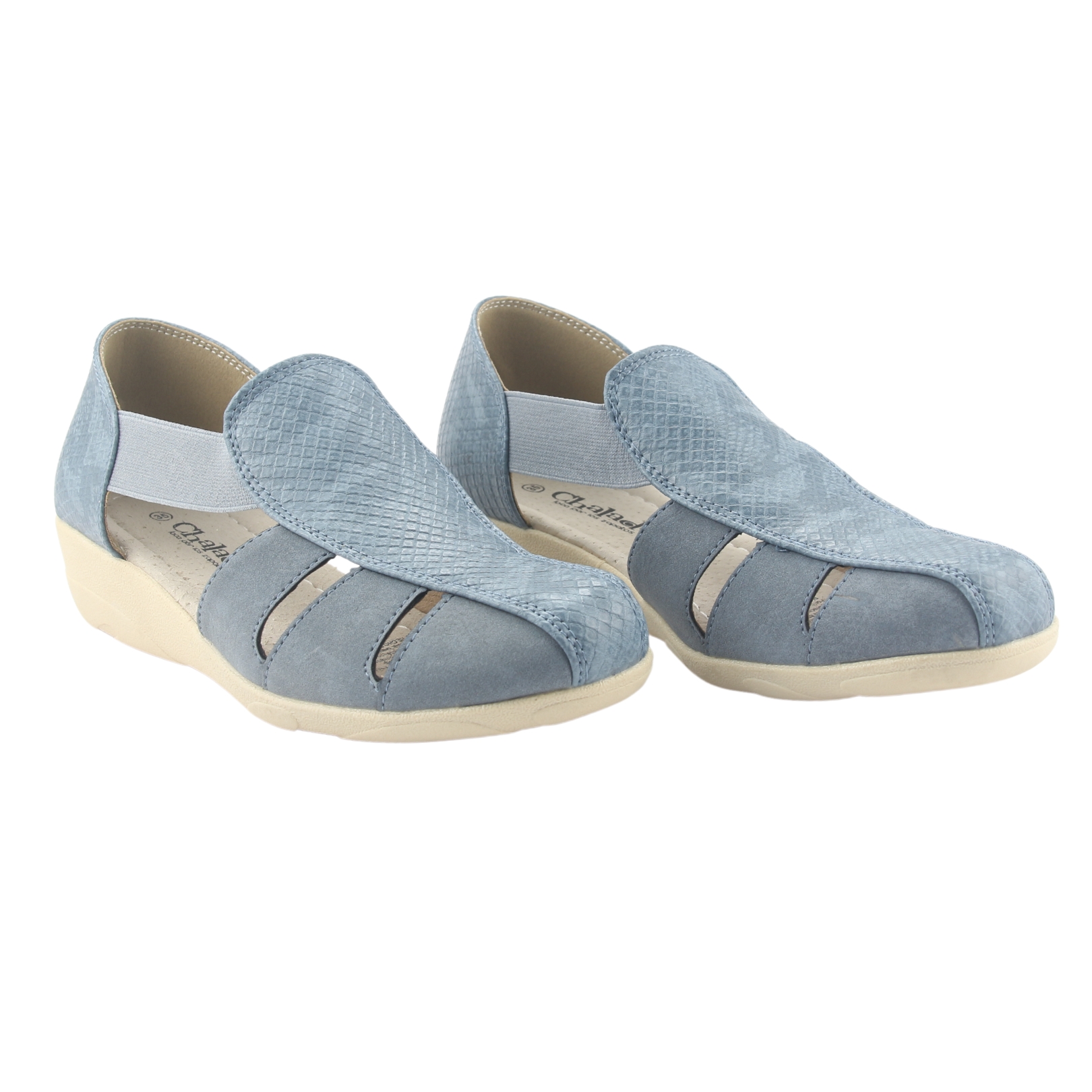 SANDALIAS MUJER CHALADA AZUL MIRA-1 COMFORT - 5