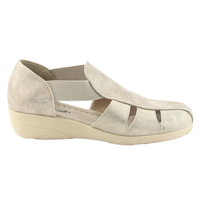 SANDALIAS MUJER CHALADA DORADO MIRA-1 COMFORT - 1