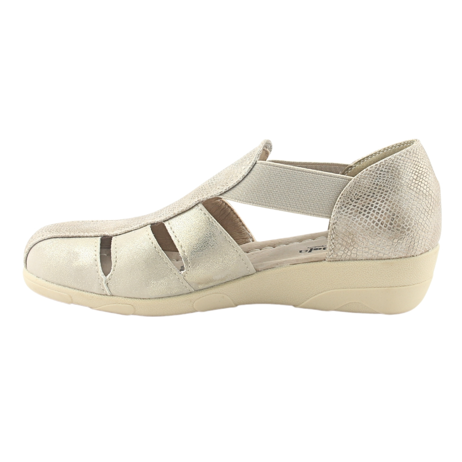 SANDALIAS MUJER CHALADA DORADO MIRA-1 COMFORT - 2