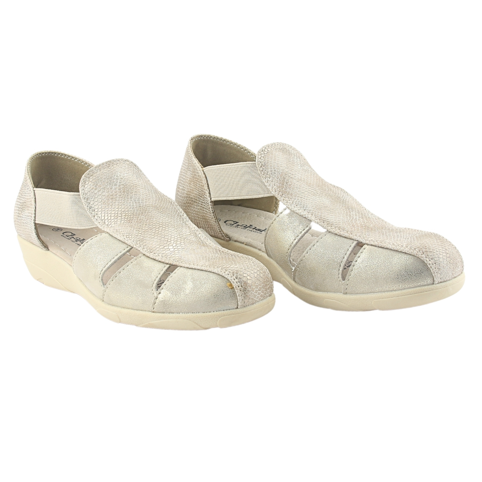 SANDALIAS MUJER CHALADA DORADO MIRA-1 COMFORT - 6
