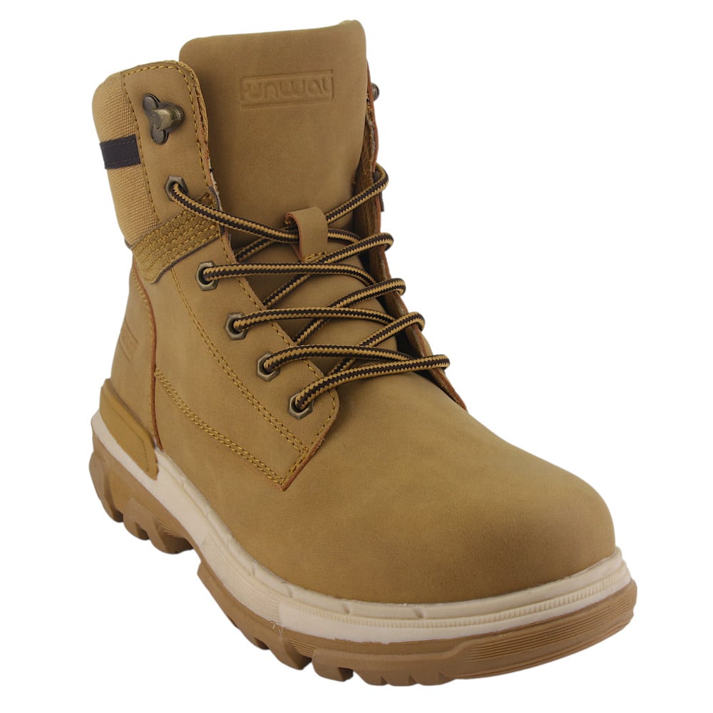 BOTIN FUNWAY MUJER DREW-1 CAMEL CASUAL - 3